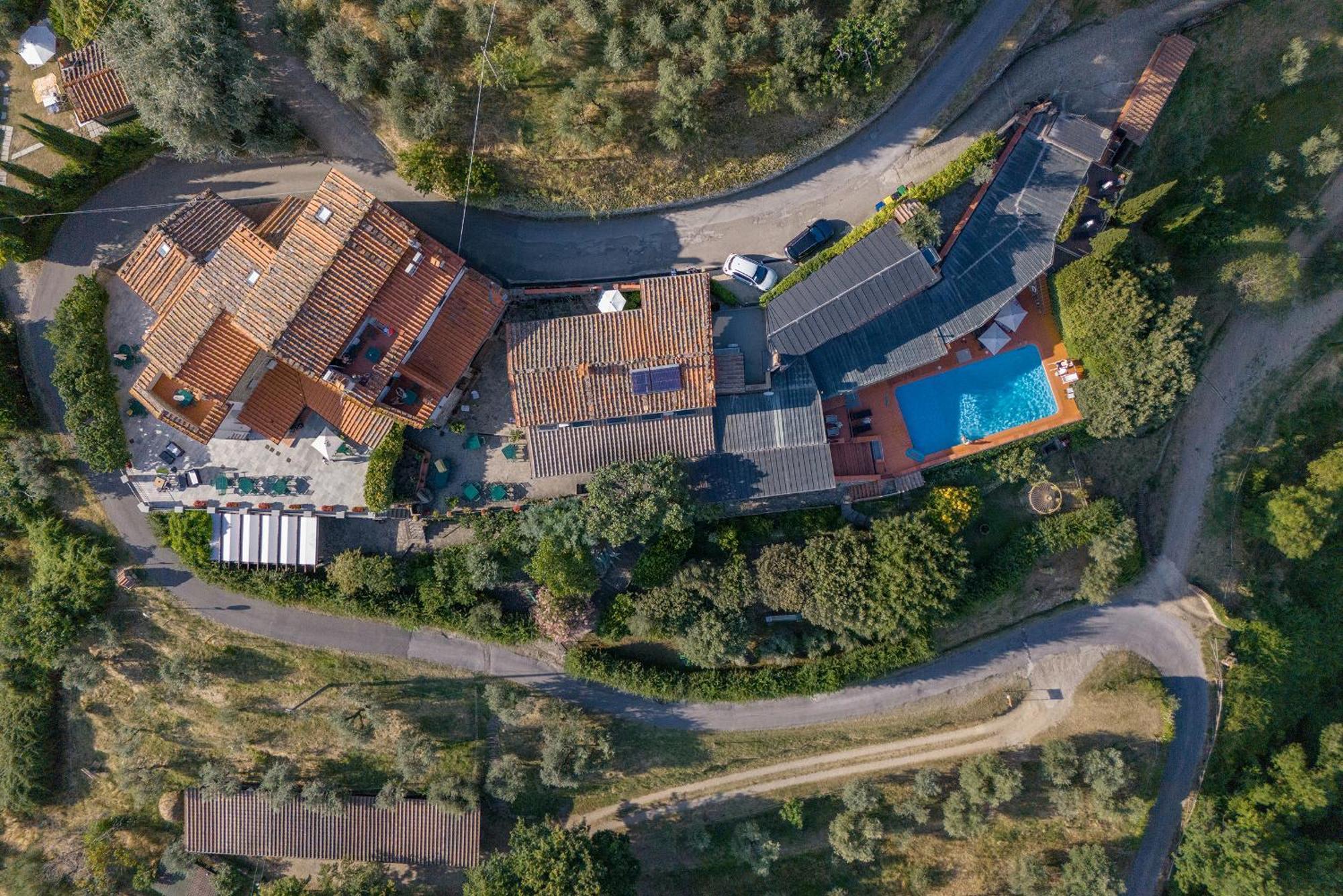 Agriturismo Borgo Mocale Castelfranco di Sopra Экстерьер фото